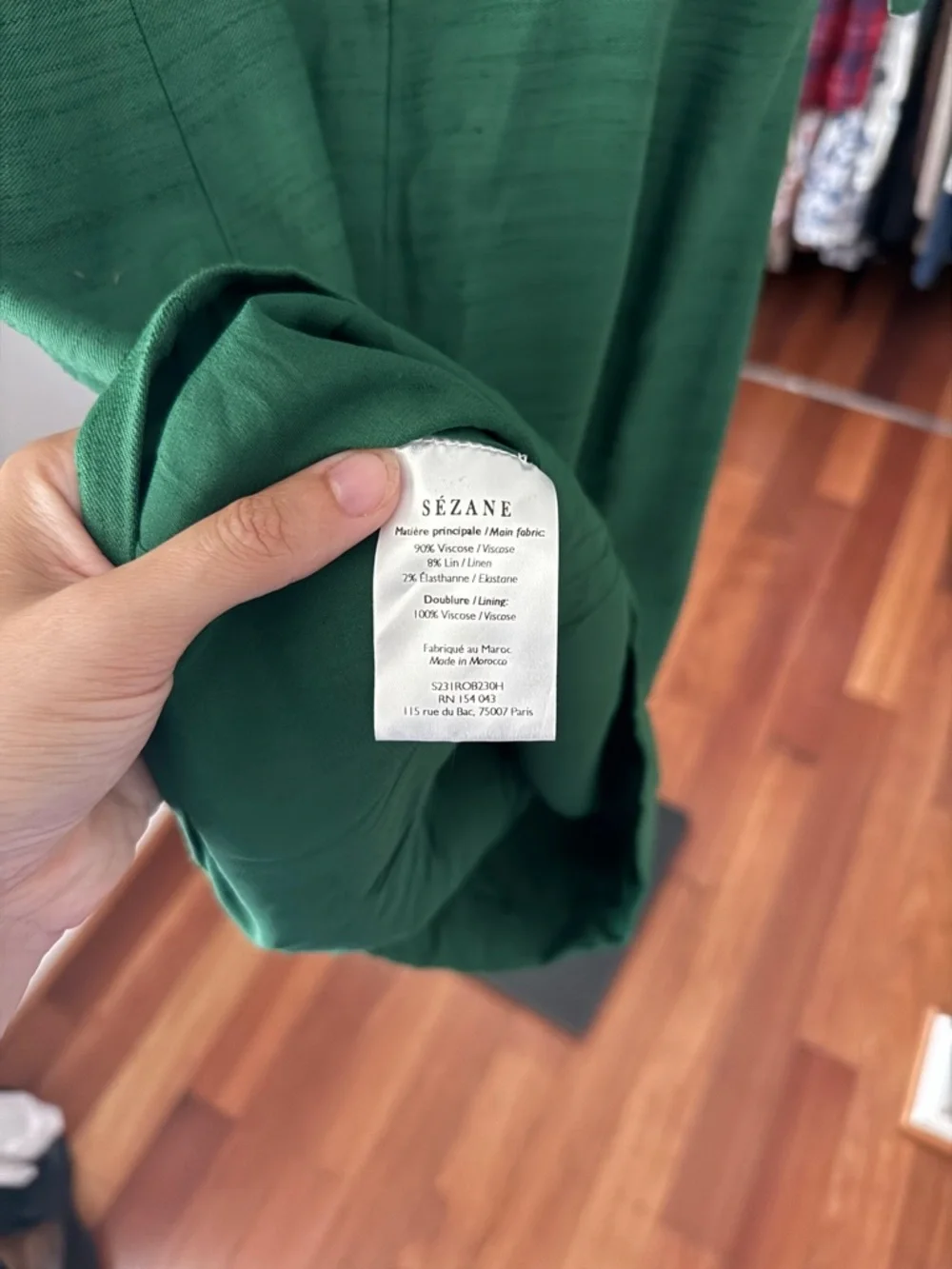 Sezane Editions Gabrielle Dress - Picture 8 of 8